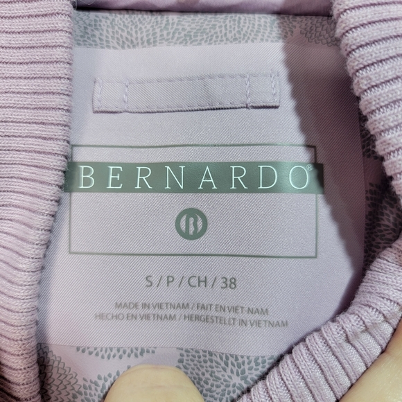 Bernardo Women's Pink Lightweight Outerwear Anorak Jacket Coat Size Small. - Picture 6 of 9